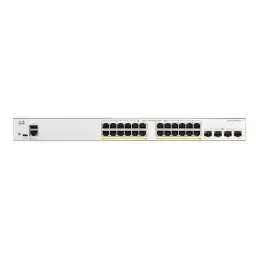 Cisco Catalyst 1200-24P-4X - Commutateur - C3 - intelligent - 24 x 10 - 100 - 1000 (PoE+) + 4 x Ethern... (C1200-24P-4X)_2